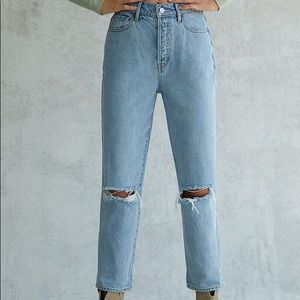 PacSun High Rise Straight Jeans, Size 27!